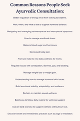 Ayurvedic Consultation